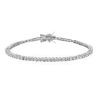 צמיד טניס כסף זירקונים