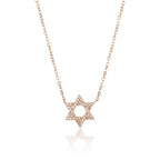 שרשרת מגן דוד זהב